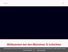 Tablet Screenshot of muenchner-gschichten.de